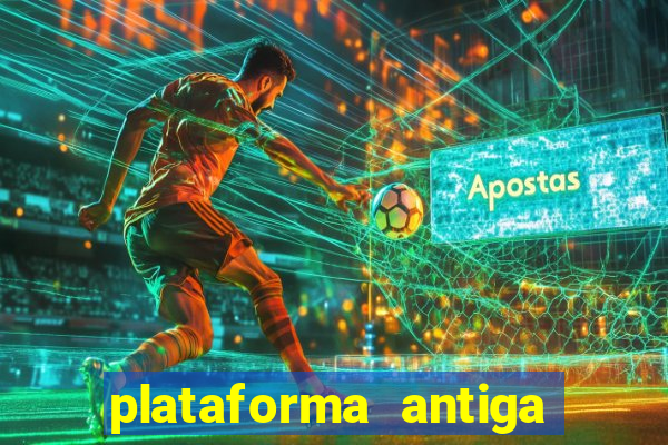 plataforma antiga de jogos